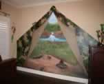 Trompe L'oeil Camping Tent